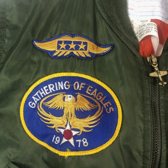 Children's Authentic Flight Jacket Size 6 Medium - Picture 3 of 9